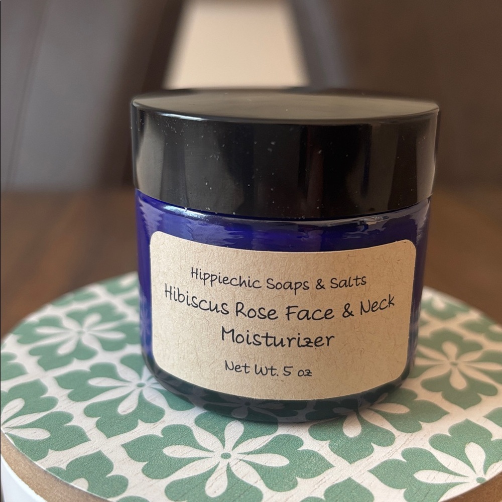 65. Hibiscus Rose Face & Neck Moisturizer “Natural Botox”